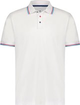 State of Art - Pique Poloshirt Wit - Modern-fit - Heren Poloshirt Maat XL