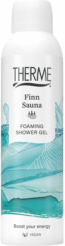 3x Therme Finn Sauna Fresh Foaming Shower Gel 200 ml