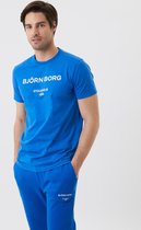 Björn Borg - Tee - T-Shirt - Top - Heren - Maat S - Blauw