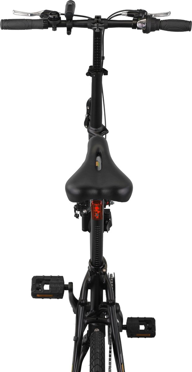 PACTO TWO FOLDING BIKE BLACK 6v VOUWFIETS PLOOIFIETS SHIMANO ALUMINIUM SCHIJFREM DISC van PACTO — afbeelding 2