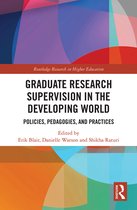 Routledge Research in Higher Education- Graduate Research Supervision in the Developing World