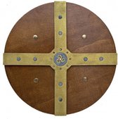 Kalid Medieval Toys - Viking Schild - Rustiek
