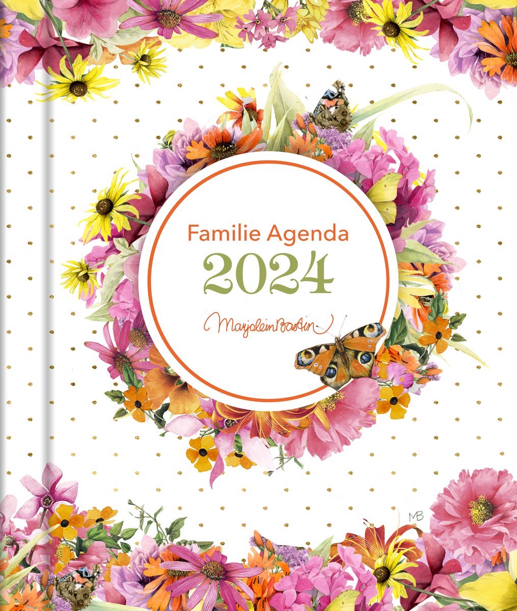 Familie Agenda 2024 - Marjolein Bastin Gezinsagenda 2024 (18cm x 21cm)