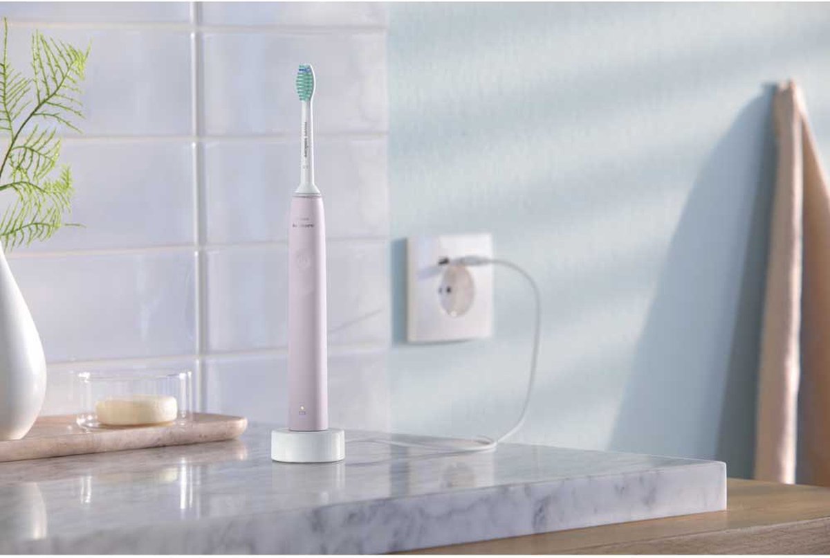 Philips Sonicare 2100 Series - Elektrische Tandenborstel - Roze - HX3651/11 — afbeelding 6