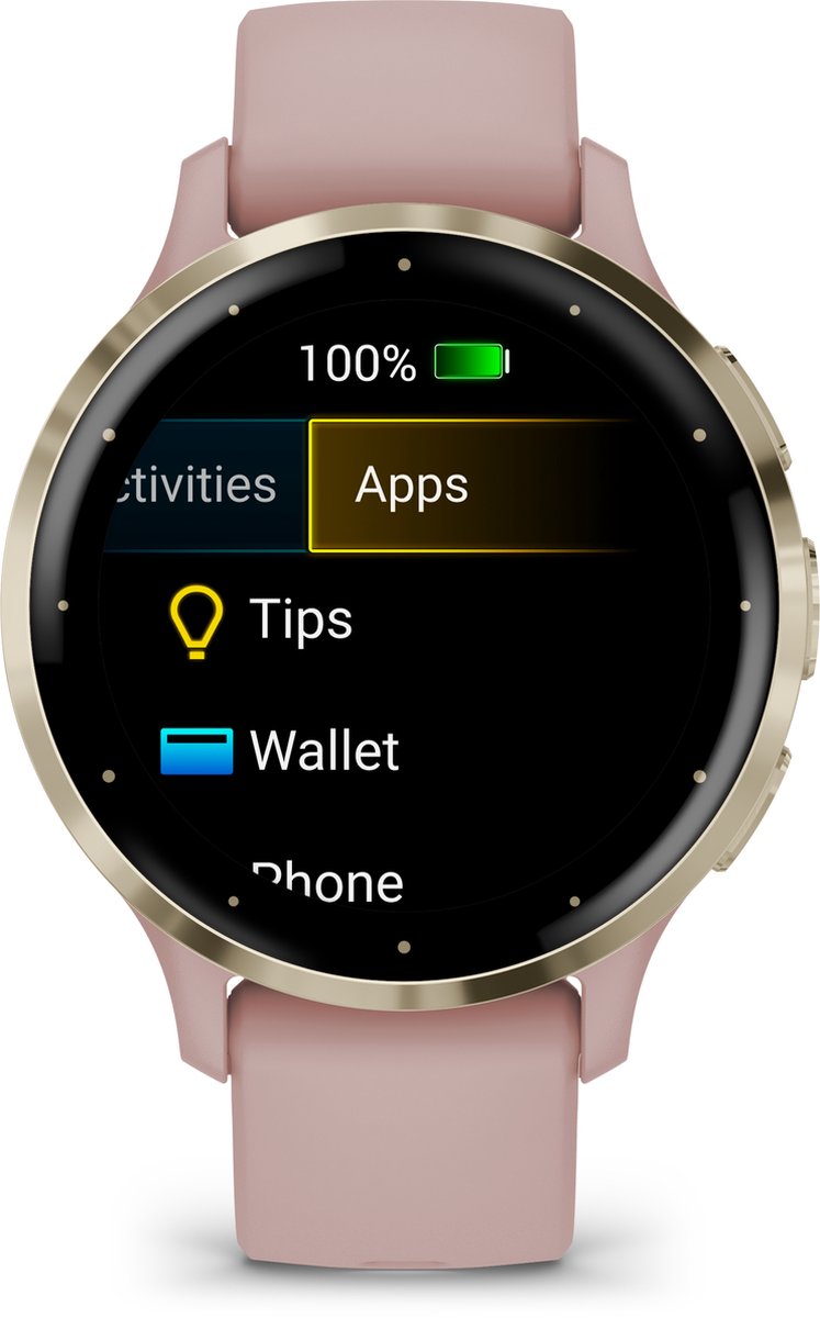 Garmin Venu 3s Smartwatch met AMOLED-Scherm 41mm Dust Rose - afbeelding 3