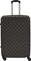 SB Travelbags 'Expandable' bagage koffer 70cm- Donker Grijs