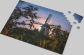 Windmollen Stellingmolen - Historische Nederlandse Puzzel - 500 Stukjes - Verdiep je in het Nederlands Verleden - Uitdagende Legpuzzel