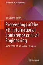 Lecture Notes in Civil Engineering 371 - Proceedings of the 7th International Conference on Civil Engineering