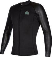 2023 Mystic Heren Lange Mouwen 2mm Voorkant Ritssluiting Wetsuit Top 2