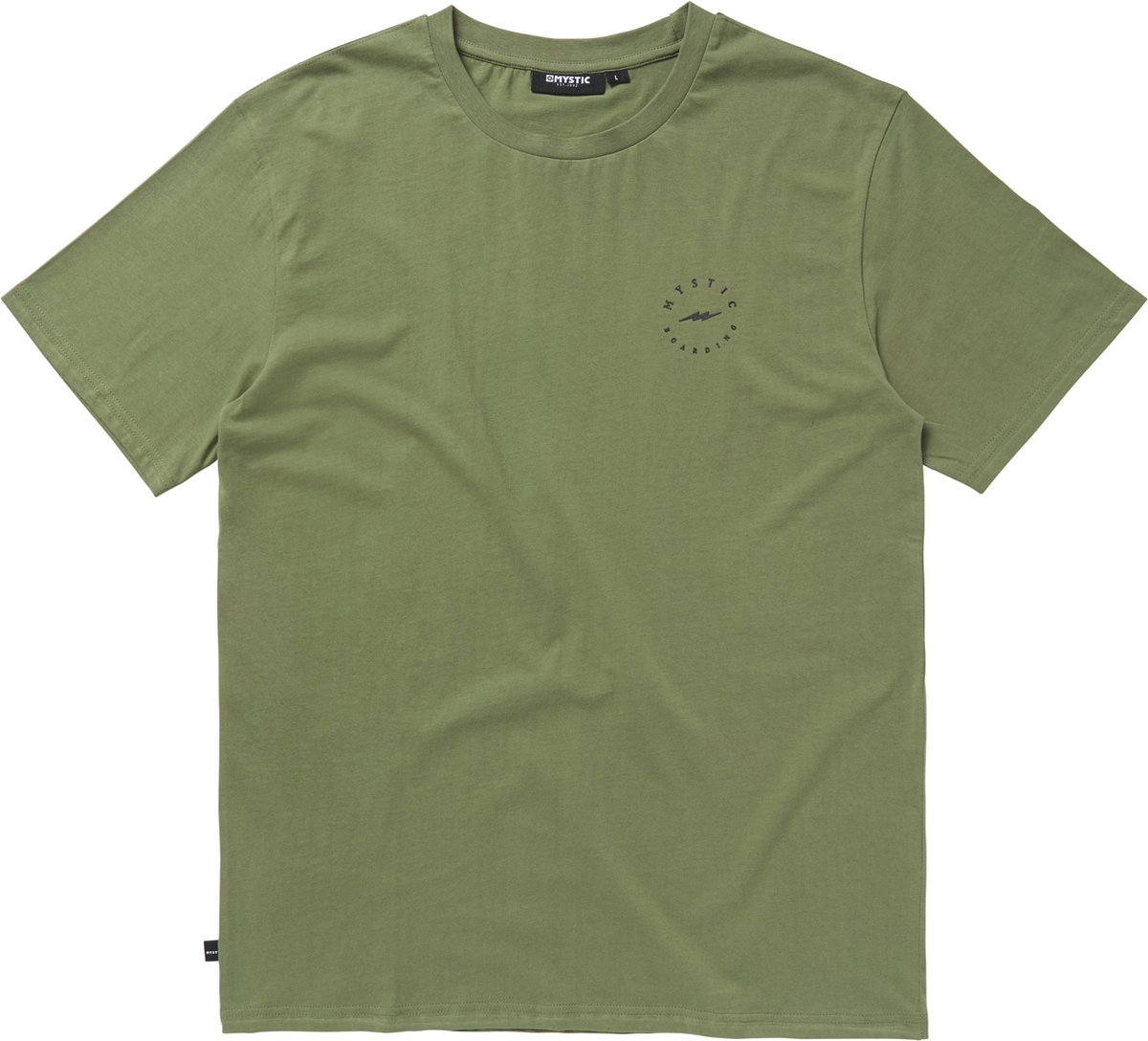 Mystic Stoked Tee 2023 Dark M Olijf
