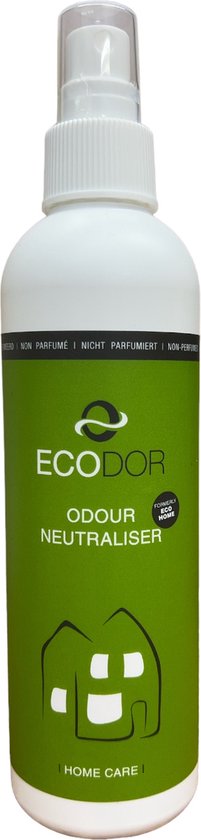Ecodor EcoHome - 250ml - Neutraliserende Luchtverfrisser voor WC, toilet, koken, gourmetten, steengrillen, fondue en andere nare geurtjes - Vegan - Ecologisch - Ongeparfumeerd