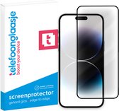 Telefoonglaasje Screenprotectors - Geschikt voor iPhone 15 - Volledig Dekkend - Gehard Glas Screenprotector - Geschikt voor iPhone 15 - Anti Glare - Beschermglas