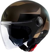 Mt Helmets Street S Poke Open Helm Bruin L