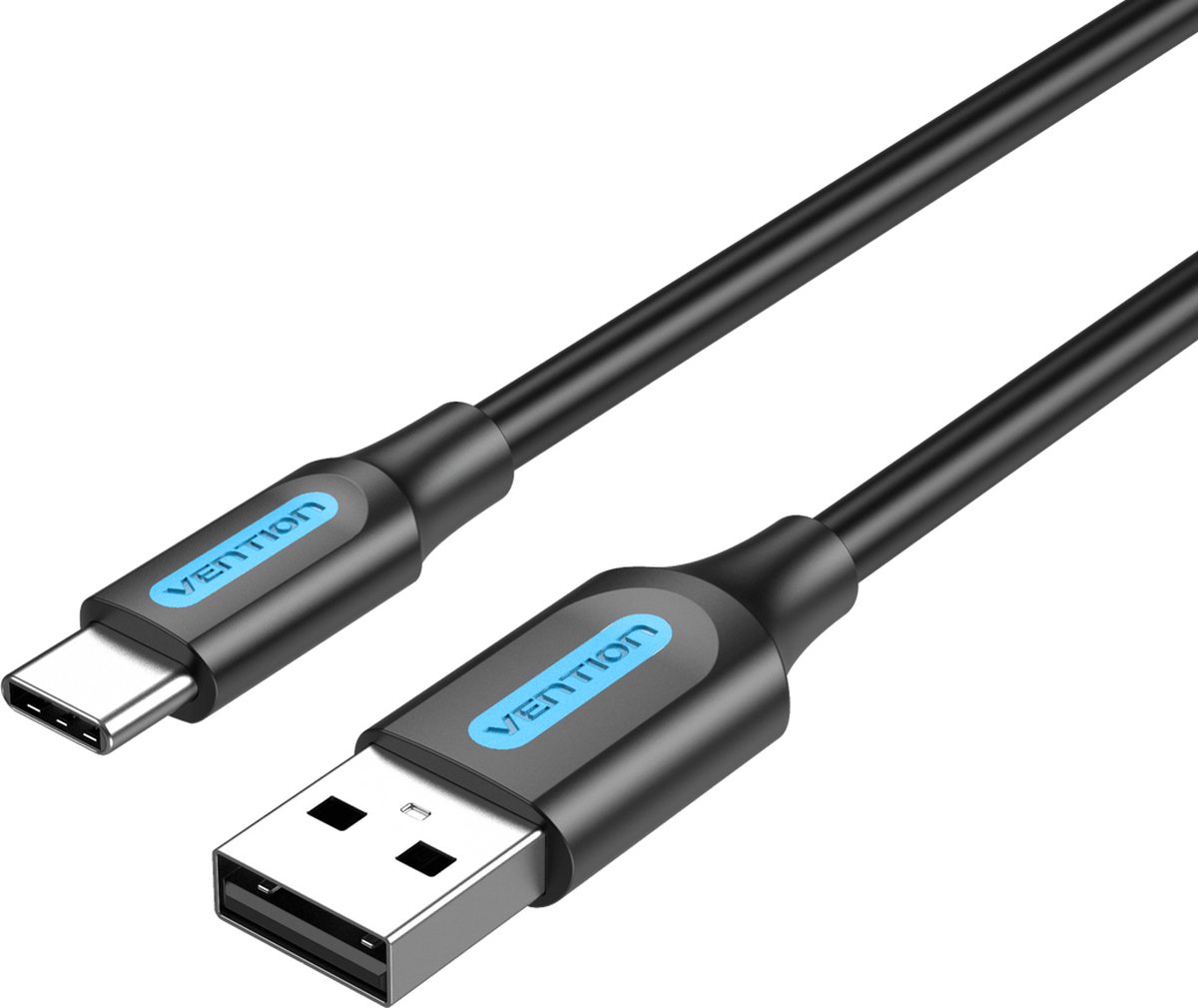 Vention COKBC USB-kabel USB 2.0 0,25 m USB A USB C Zwart