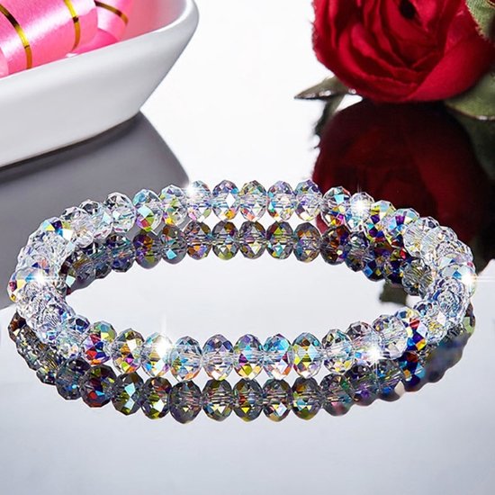 Bracelet Sorprese - Vienna - clair - bracelet femme - élastique - cadeau - Modèle S