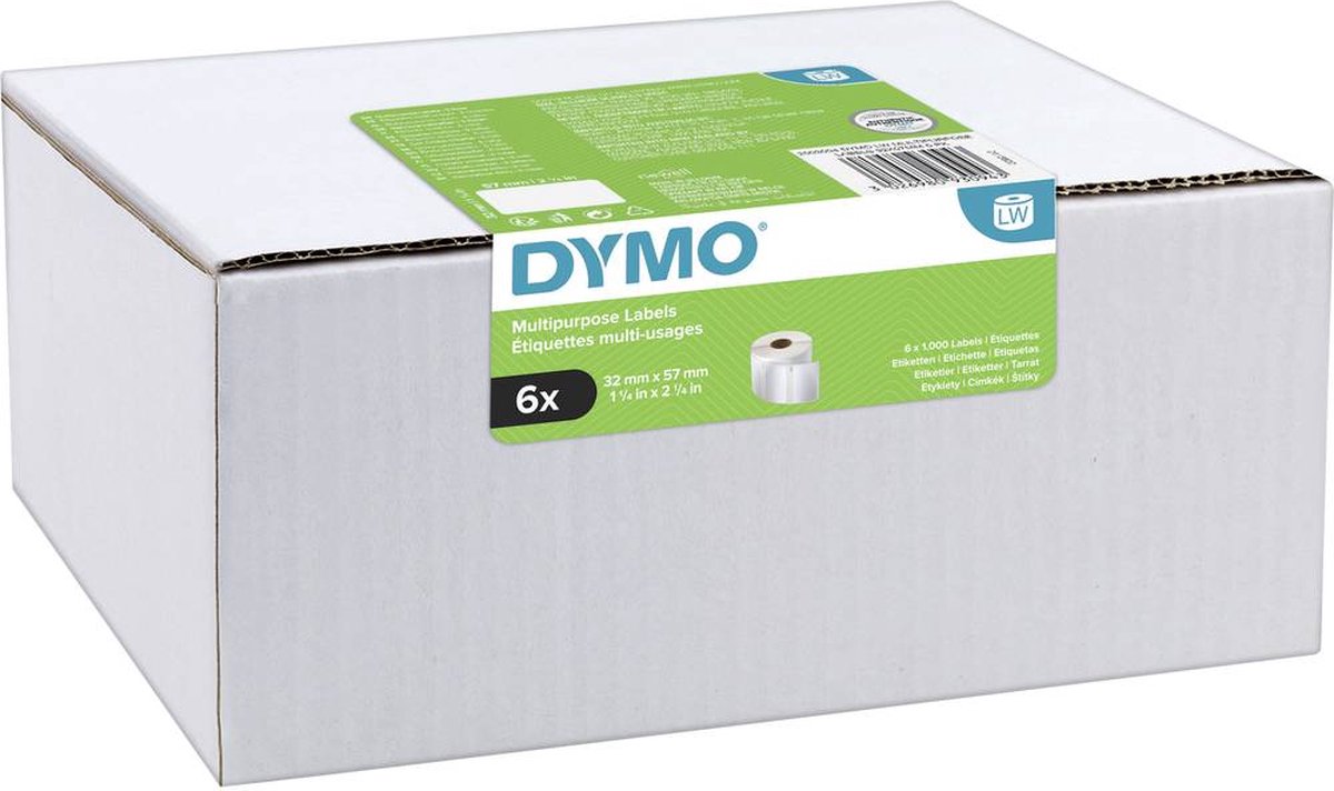 3 Rouleaux Dymo 11352 (25mm x 54mm) Etiquettes badge (500 étiquettes par  rouleau) compatible pour Dymo LabelWriter Printers - Cdiscount Informatique