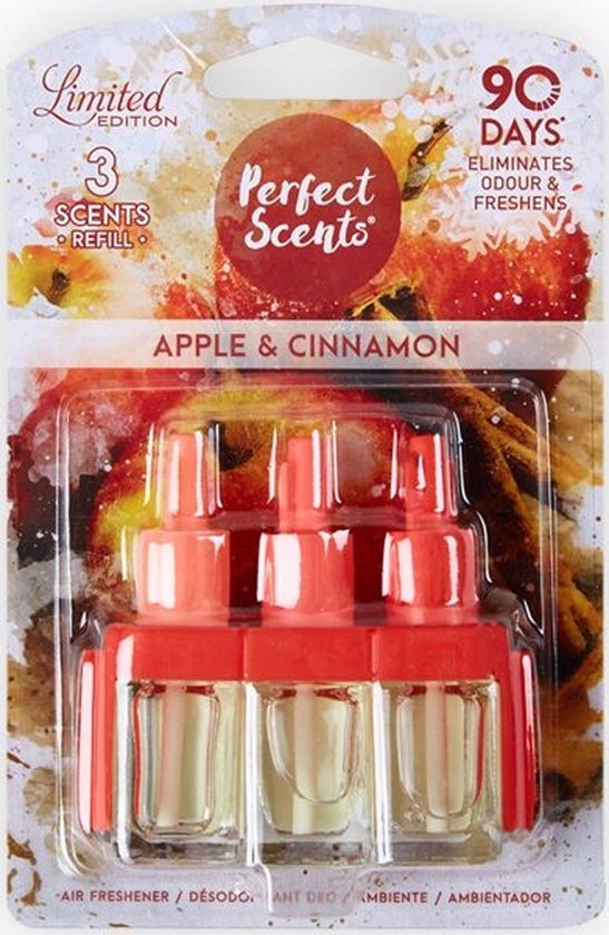 Ambi Pur - Perfect Scents 3Volution Recharge Apple Cannelle, 20 ml (Édition  Limited )