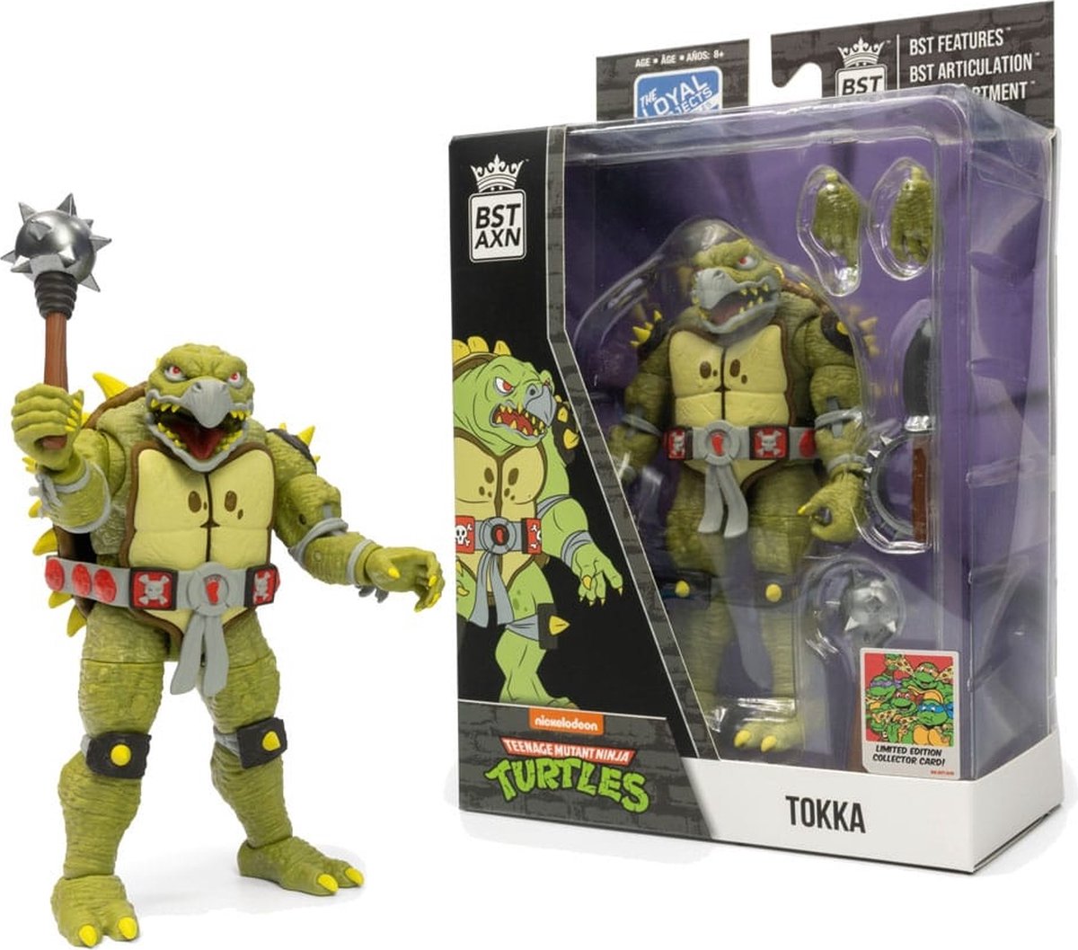 Teenage Mutant Ninja Turtles BST AXN Action Figure Tokka 13 cm