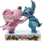 Disney Traditions Mistletoe Kisses Stitch & Angel