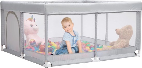 Parc pour bébé, 150 cm, compact et solide, protection en mousse, aire de  jeux de