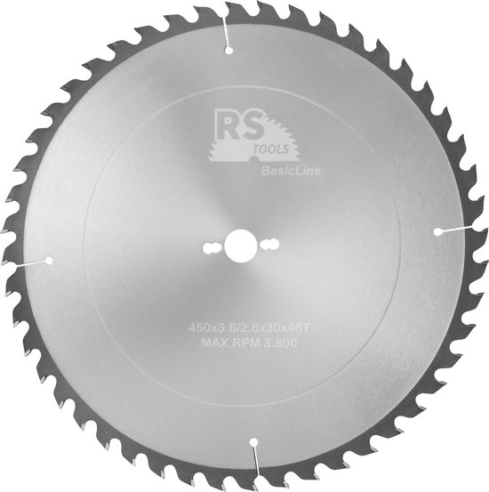 EBERTH Cirkelzaagblad zaagblad cirkelzaag blad van staal met hardmetalen tanden voor houtsnijden (250 mm diameter, 30 mm boring, 1,8 mm bladdikte, 2,8 mm maaibreedte, 60 tanden, RPM max. 5000 EBERTH Cirkelzaagblad zaagblad cirkelzaag blad van staal met hardmetalen tanden voor houtsnijden (250 mm diameter, 30 mm boring, 1,8 mm bladdikte, 2,8 mm maaibreedte, 60 tanden, RPM max. 5000