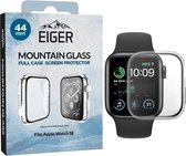 Étui complet en verre Eiger Mountain Apple Watch SE 44MM, boîtier transparent