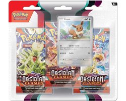 Pokemon TCG Scarlet & Violet Obsidian Flames Booster - Eevee Pokemon TCG Scarlet & Violet Obsidian Flames Booster - Eevee