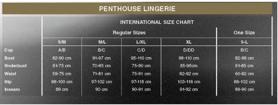 TANGAS PENTHOUSE | Penthouse Dangerous Darling String Noir S/m