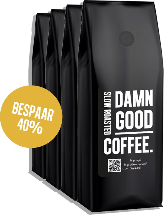 DAMN GOOD COFFEE - Regular - Koffiebonen - 1000g - Premium