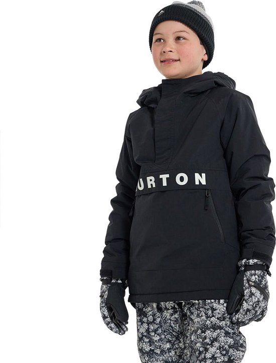 Burton Frostner Anorak Jasje Zwart 8 Years Jongen