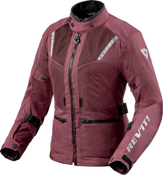 REV'IT! Jacket Levante 2 H2O Ladies Dark Red (transl) 38 - Maat - Jas