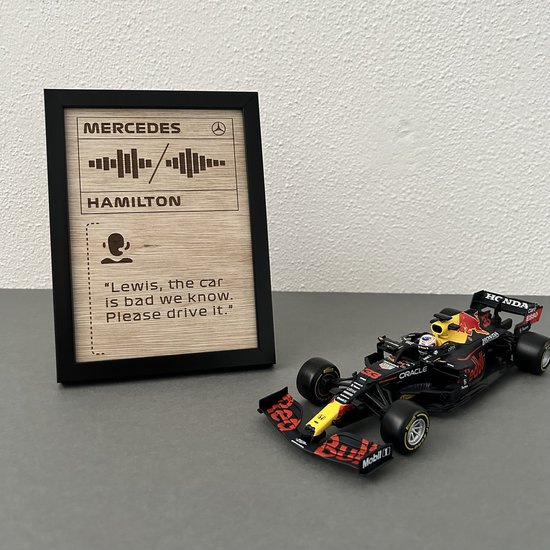 Design407 - Boardradio Lewis the car is bad - Board Radio - Formule 1 - F1 - Lewis Hamilton - Toto Wolff - FIA - 2023 - Oostenrijk Grand Prix - Red Bull Ring - Race - Autorace - Max Verstappen