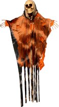 Fjesta Halloween Hangdecoratie Geest - Halloween Decoratie - 90cm - Oranje