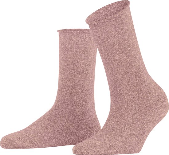 FALKE Shiny allover glans duurzaam lyocell sokken dames roze - Maat 35-38