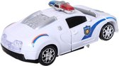 Mech Pioneer - Transform Robotauto - speelgoed voor kinderen, 2 in 1, wit