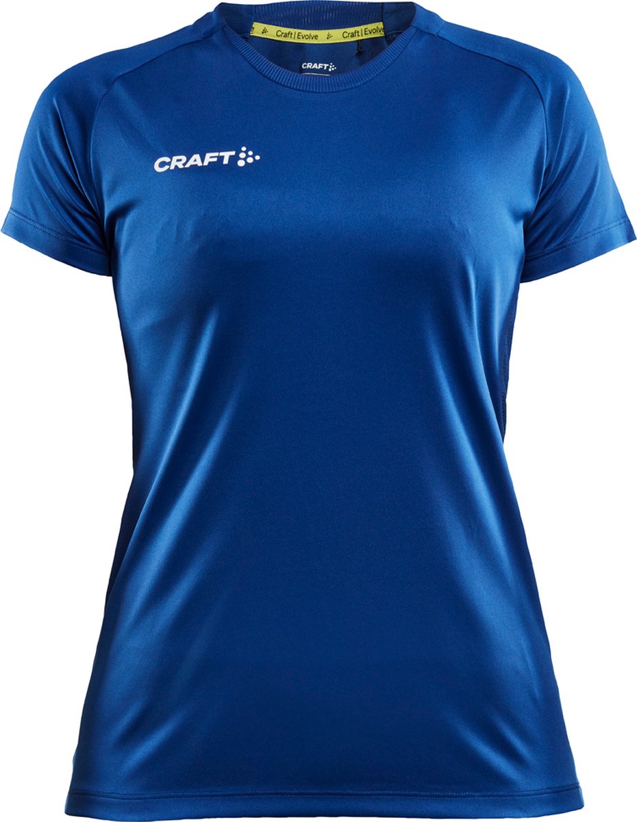 Craft Evolve T-Shirt Dames - Royal | Maat: XS