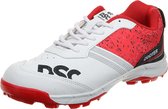 Chaussure de Cricket DSC Zooter pour hommes et garçons taille 10 VK (blanc-rouge)
