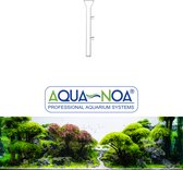 Aqua-Noa Aquarium voederbuis 40cm glas - Voor visvoer en garnalenvoer