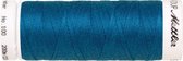 Naaigaren stevig universeel 200m 2 stuks - donker turquoise blauw 999 - polyester stikzijde