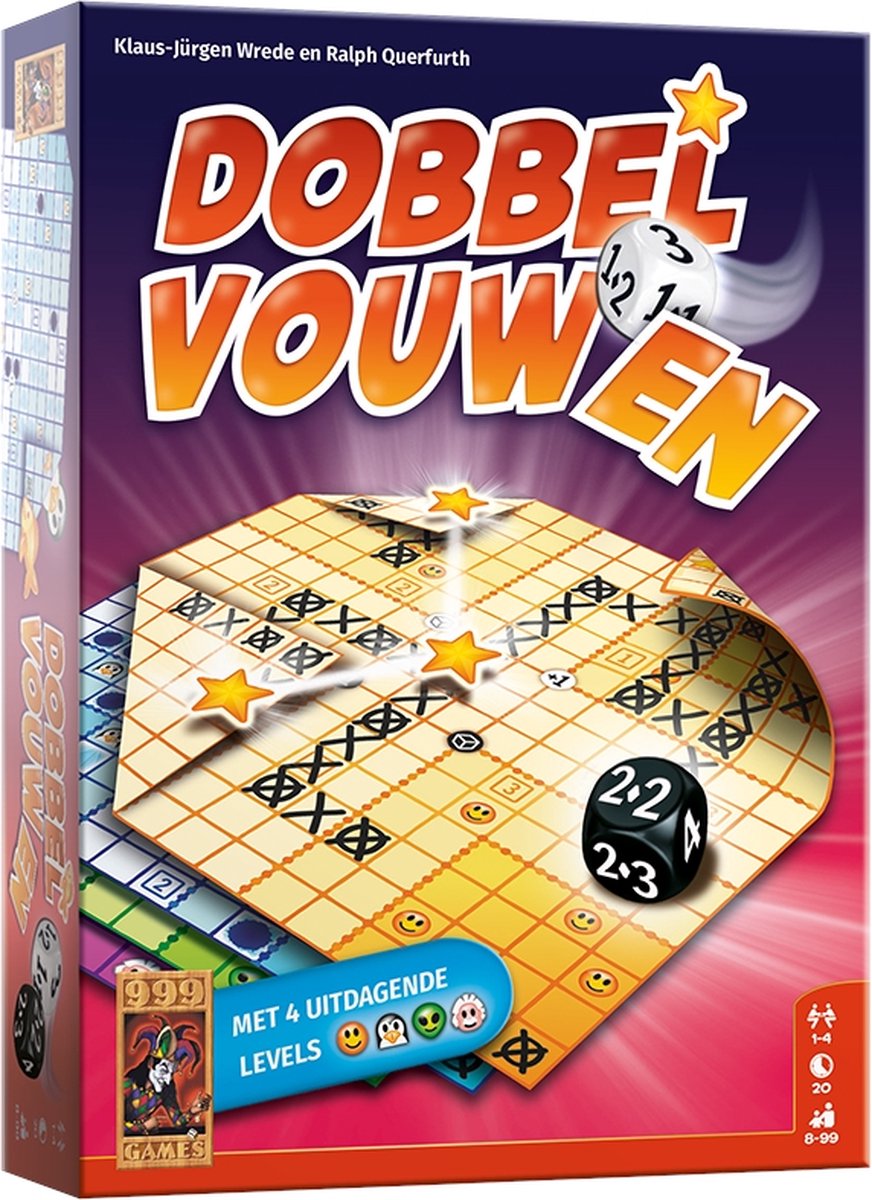 Dobbel Vouwen Dobbelspel - 999 Games