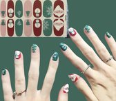 Nagelstickers kerst (Christmas Nail Stickers) nr 602