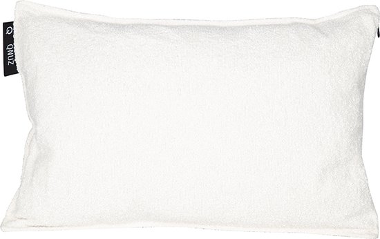Qnuz warmtekussen - Off white - 40x60cm - draadloos - elektrische - oplaadbaar - USB - infrarood - bouclé - kerstpakket - infrarood