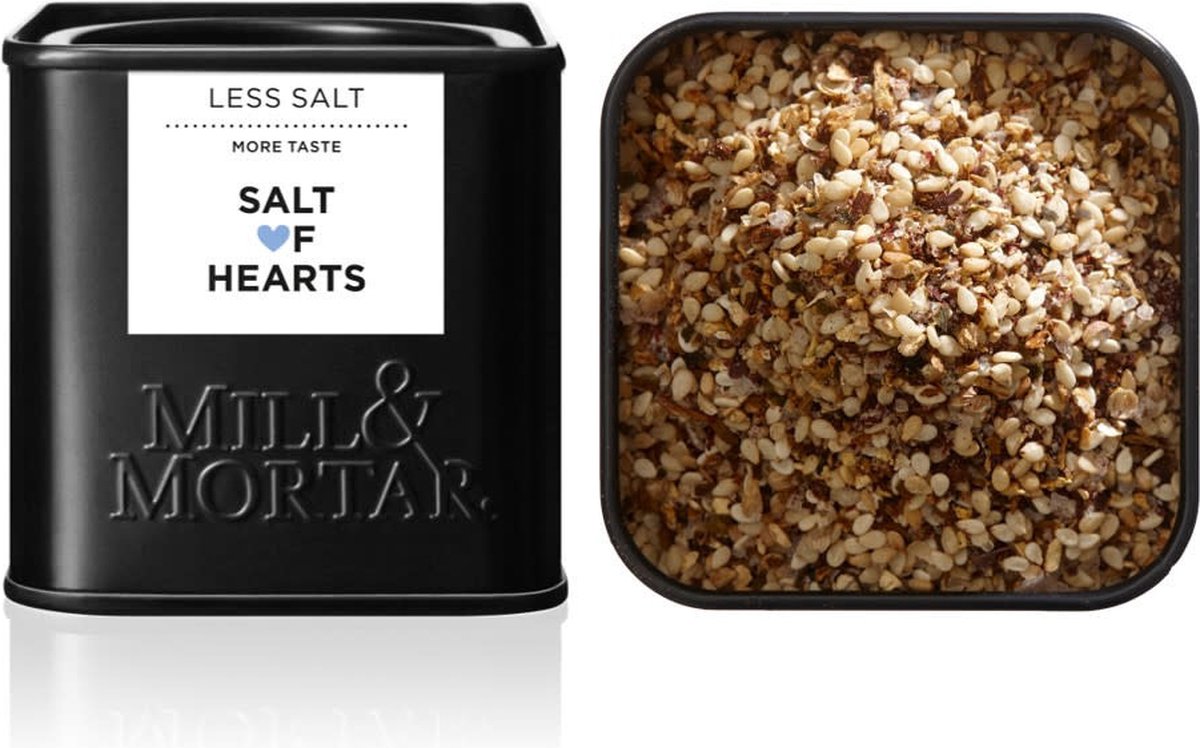 Salt of Hearts - Minder zout, meer smaak - Mill & Mortar