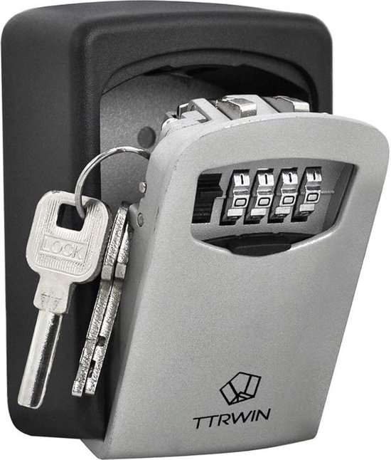 Boîte à clés sécurisée, coffre-fort à clés, avec serrure à code élevé à 4  chiffres,... | bol