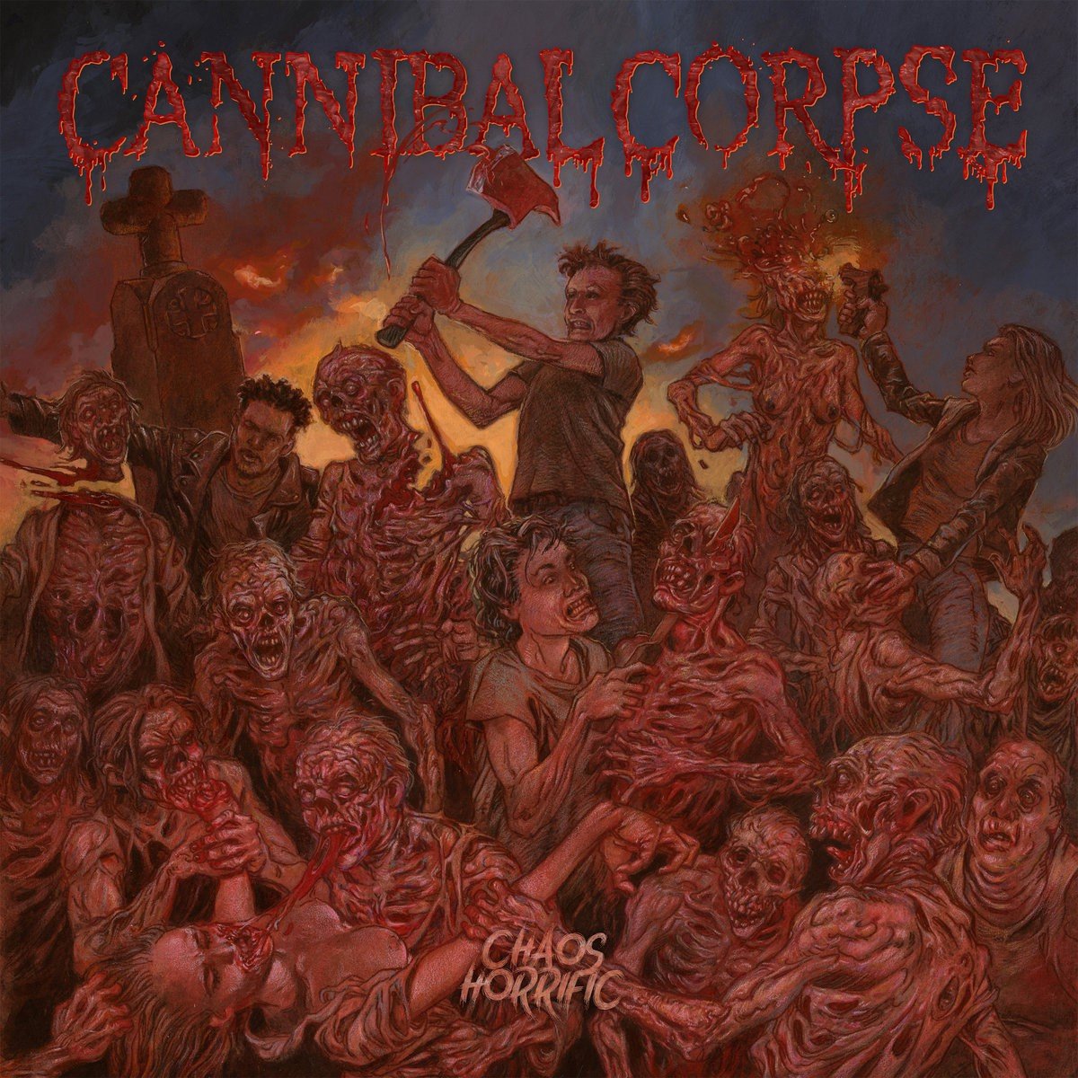 Cannibal Corpse - Chaos Horrific (LP) (Coloured Vinyl) (Limited Edition)