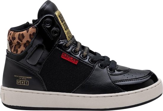 Baskets Replay Cobra 6D pour filles Zwart Taille 30 bol