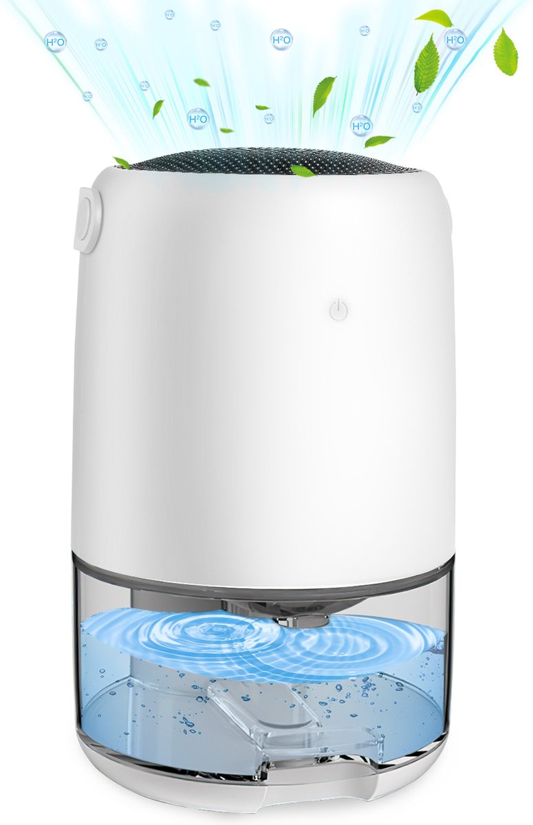 Luchtontvochtiger - Luchtreiniger 450ml/dag - Ontvochtiger - Dehumidifier - tot 15 m2