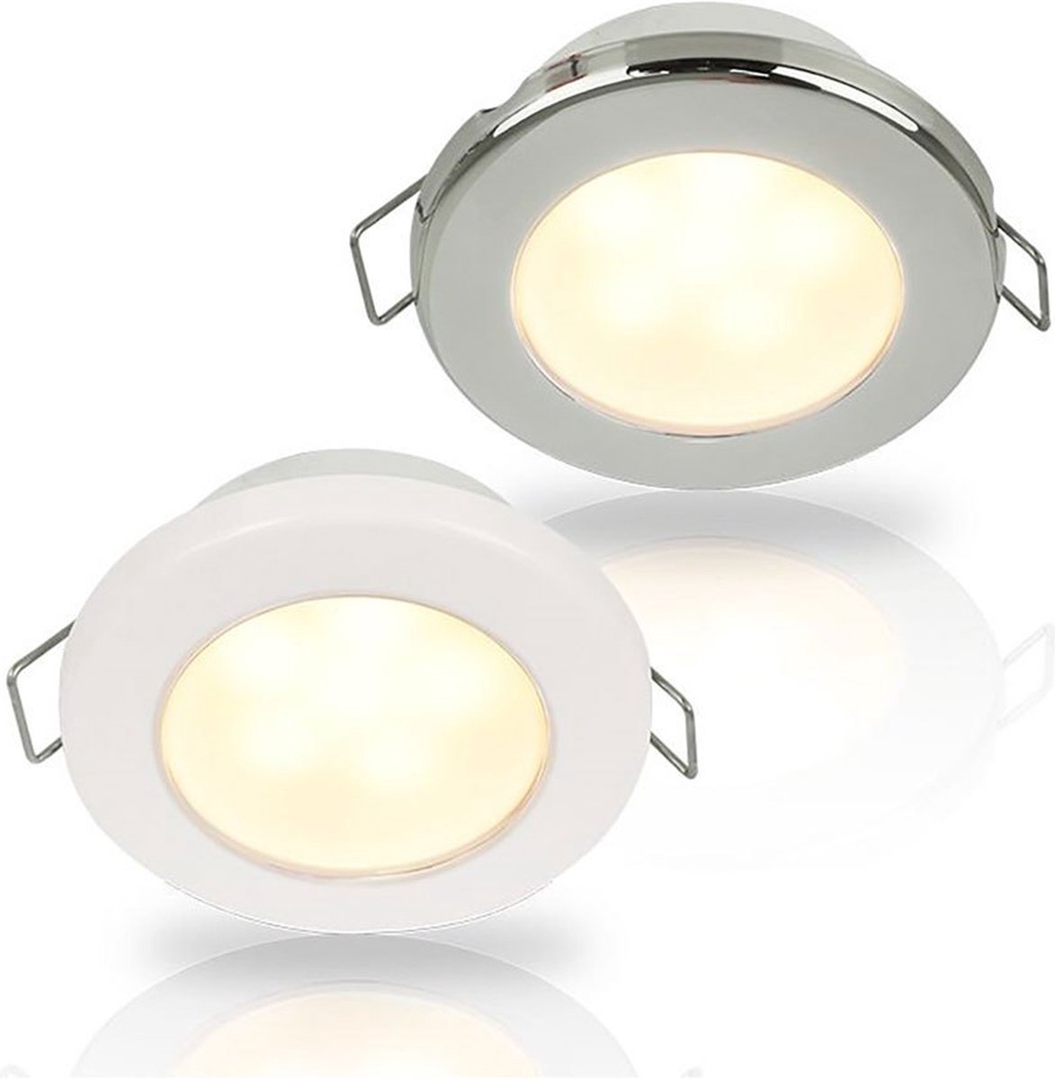 Hella Euroled 75 Inbouwspot 24V IP67 Wit Kunststof
