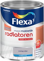 Flexa Mooi Makkelijk - Radiatoren Zijdeglans - Living Lilac - 0,75l