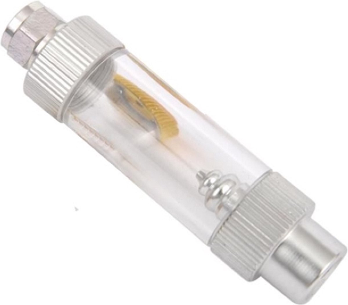 HS Aqua glazen bellenteller spiraal
